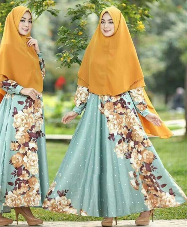 Baju Gamis Murah Dan Cantik Berbahan Maxmara Hight Quality Untuk Semua Wanita Muslimah