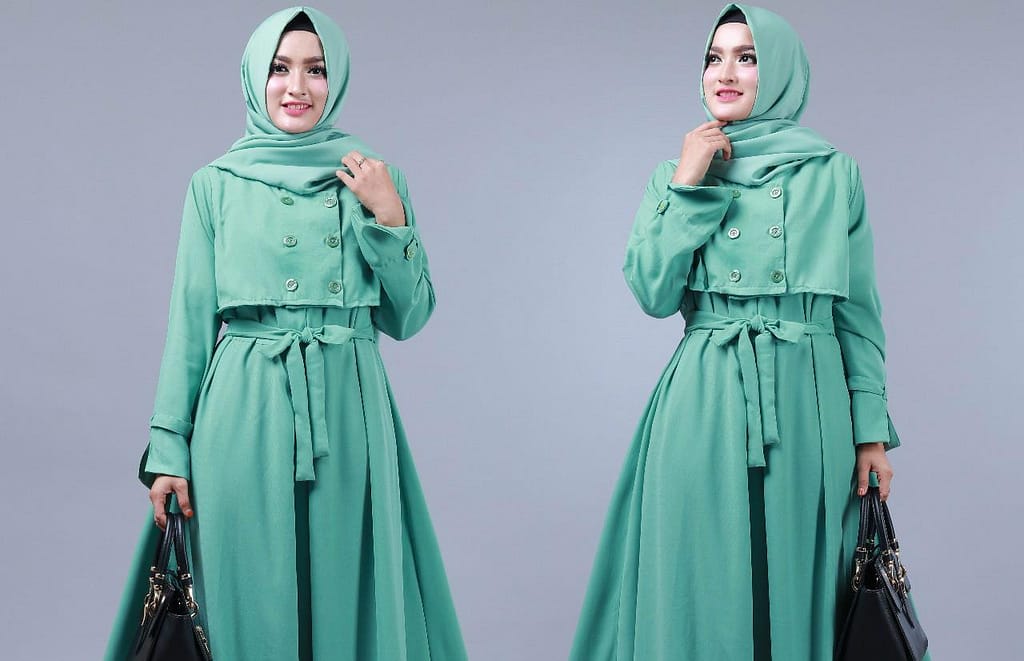 Grosir Gamis Murah Berbahan Balotelli Cerah