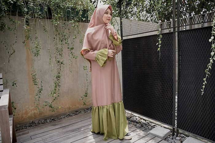 Model Gamis Syari Praktis