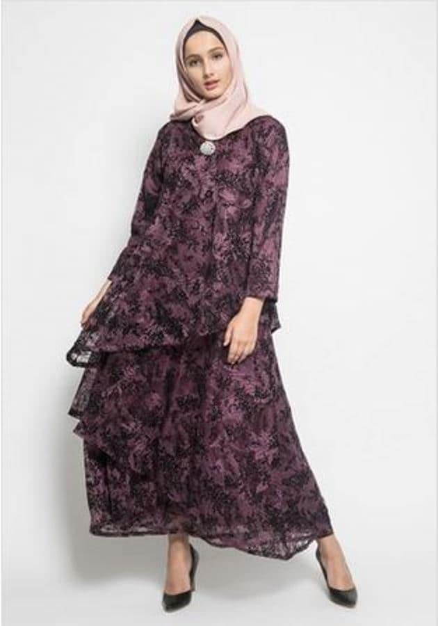 Baju Gamis Model Sekarang Modern Untuk Acara Pernikahan