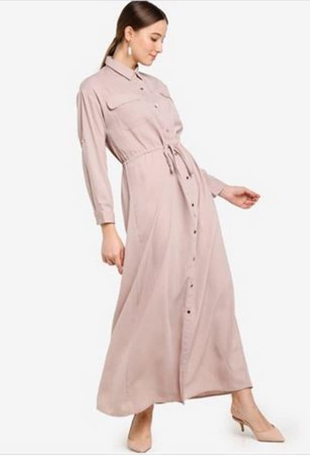 Baju Gamis Model Sekarang Untuk Orang yang Tidak Berhijab