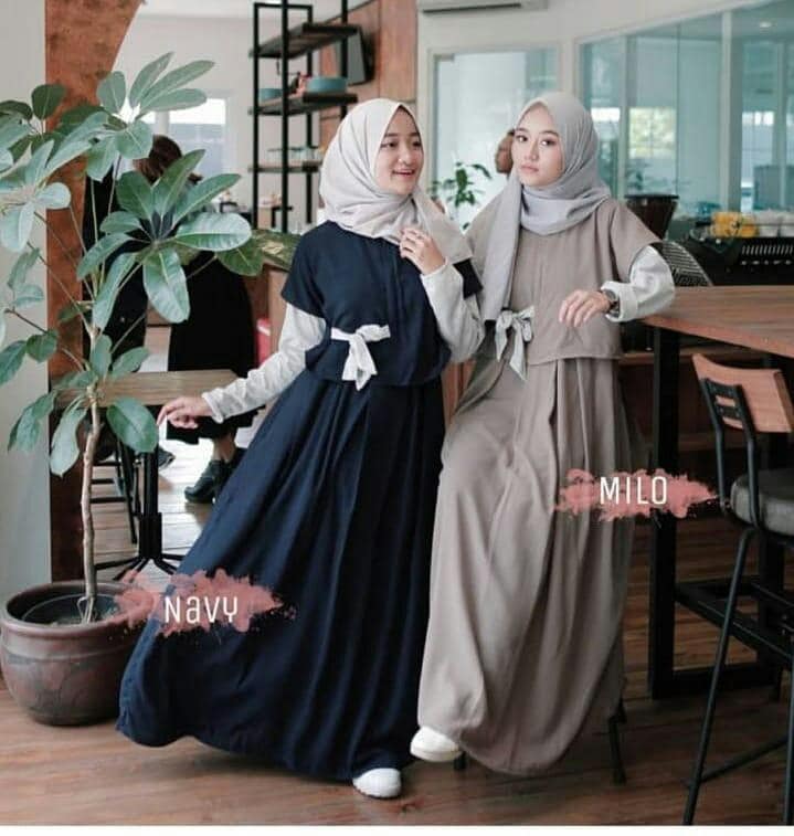Baju Gamis Murahh Berbahan Balotelli Premium Bagi Anda yang Berusia Muda