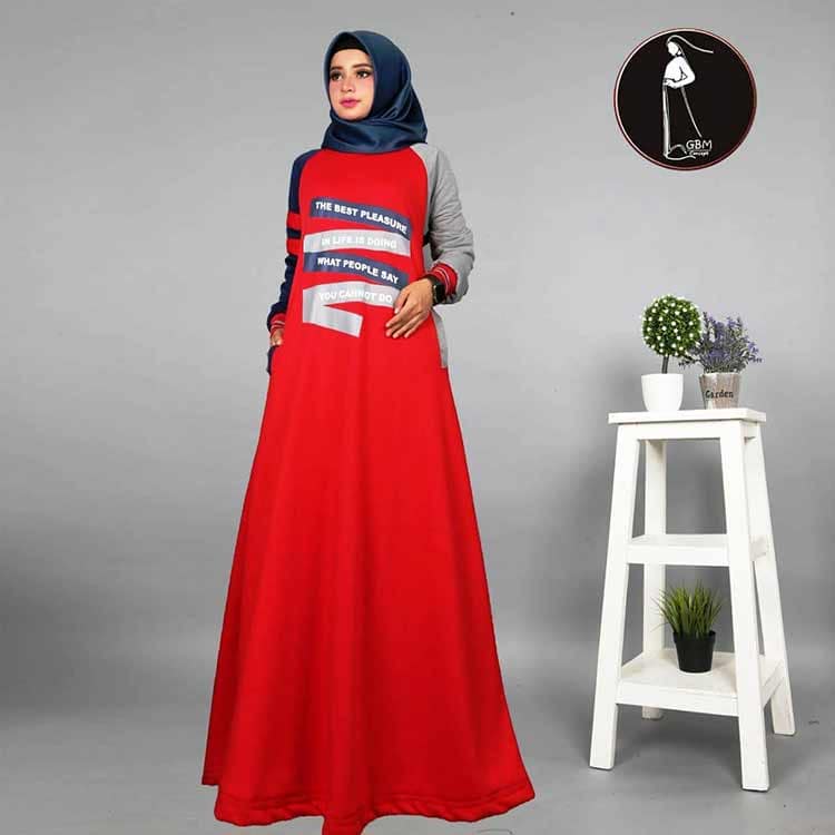 Gamis Terkini Modern Untuk Ibu Hamil