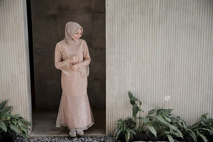 Model Baju Syari Pesta Gamis Mermaid