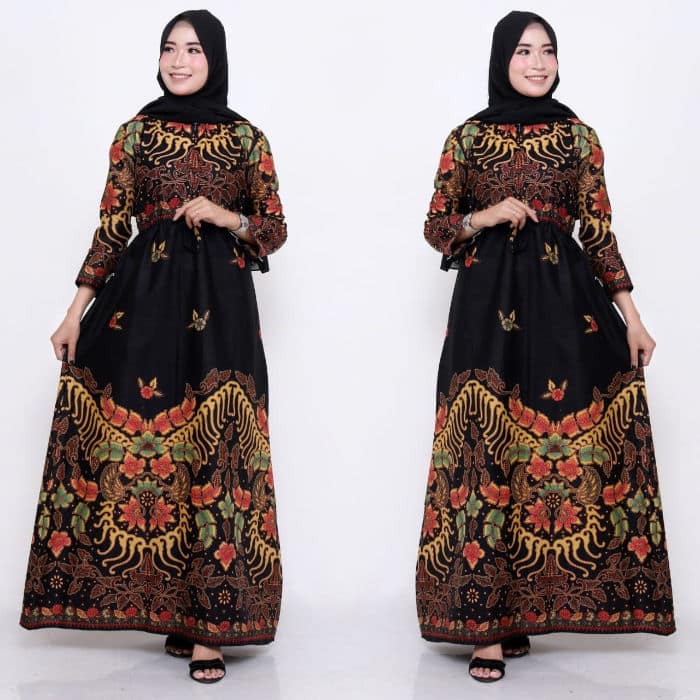 Trend baju gamis batik terkini